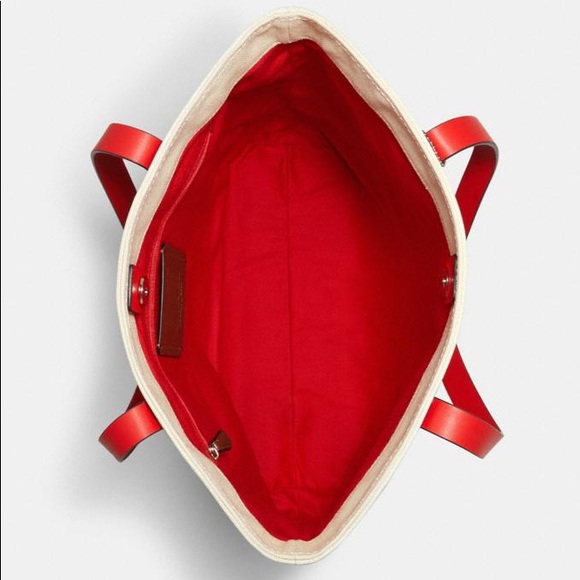 ❗️LAST ONE❗️COACH Spider-Man Canvas Tote Bag - Picture 3 of 14